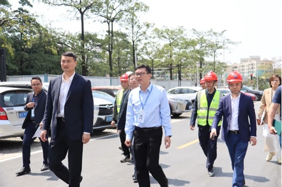北滘镇党委书记、镇长王德华前往爱游戏手机入口官网-爱游戏（中国）
建科集团佛肇分公司重点项目调研
