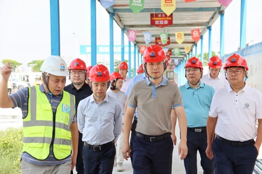 一切以项目为中心|爱游戏手机入口官网-爱游戏（中国）
建科集团总裁一线巡盘
